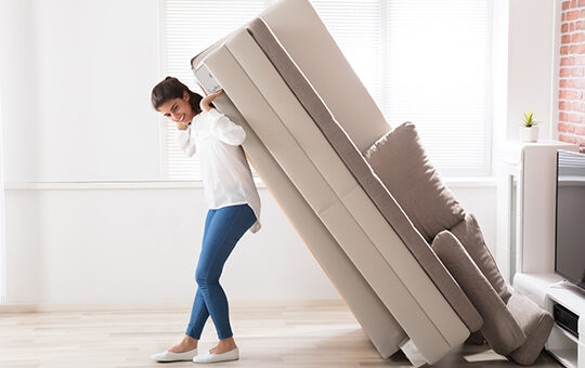 how to move heavy furniture by yourself